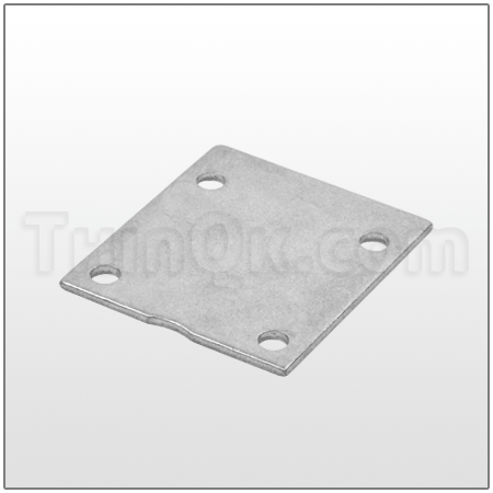 Plate (T96424) STAINLESS STEEL