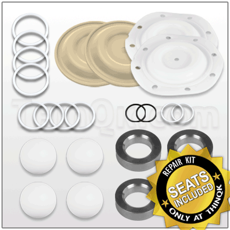 Repair kit (T637140-TT-SS) Seats Incl