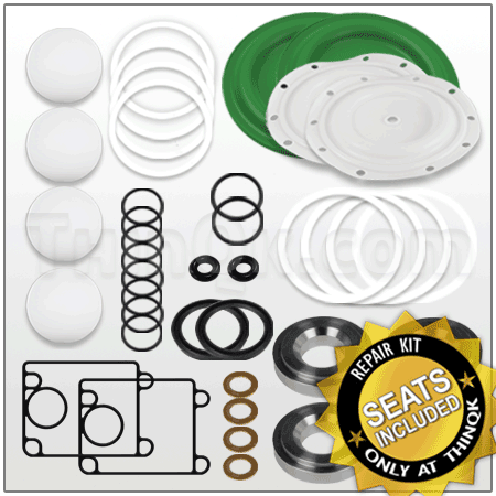 Repair kit (T637401-TT-SS) Seats Incl