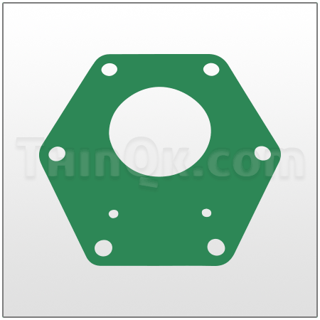 Gasket (T360.013.425) COMPRESSED FIBRE