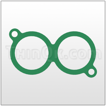 Gasket (T360.050.425) COMPRESSED FIBRE