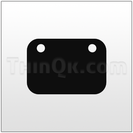Pad, Hinge (T570.001.365) NEOPRENE