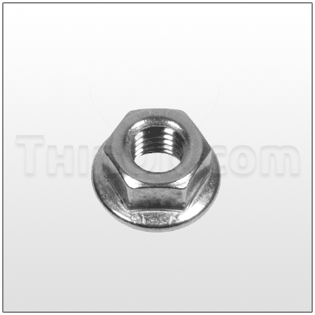 Hex flange nut (T544.004.115) SS