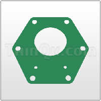 Gasket (T360.013.425) COMPRESSED FIBRE