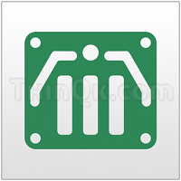 Gasket (T360.048.425) COMPRESSED FIBRE