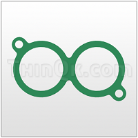 Gasket (T360.050.425) COMPRESSED FIBRE