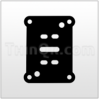 Gasket (T360.131.379) CONDUCTIVE BUNA