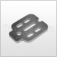 Valve plate (T819.6575) STAINLESS STEEL