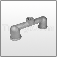 Discharge Manifold (TV166) ALUMINUM