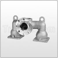 Manifold Outlet (T272-713-161) CAST IRON