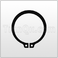 Retainer Ring (TM40 70 026) CARBON STEEL