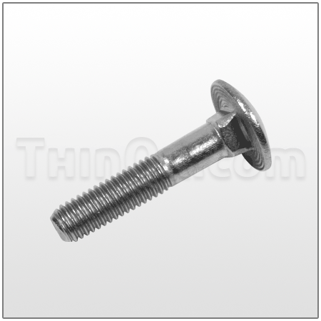 Carriage bolt (TV169B) CARBON STEEL (ZP)